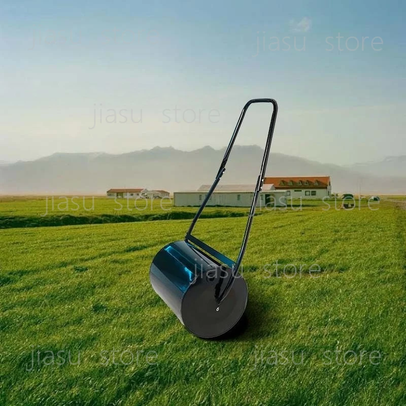 Hand Push Lawn Roller, Small Capacity Garden Grass Roller, Water/Sand Weighted Compactor view 5