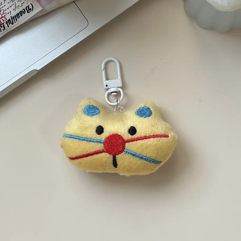 Colorful Cartoon Animal Plush Keychain Creative And Fashionable Mini Animal Doll Backpack Decorative Plush Pendant Cute Gift