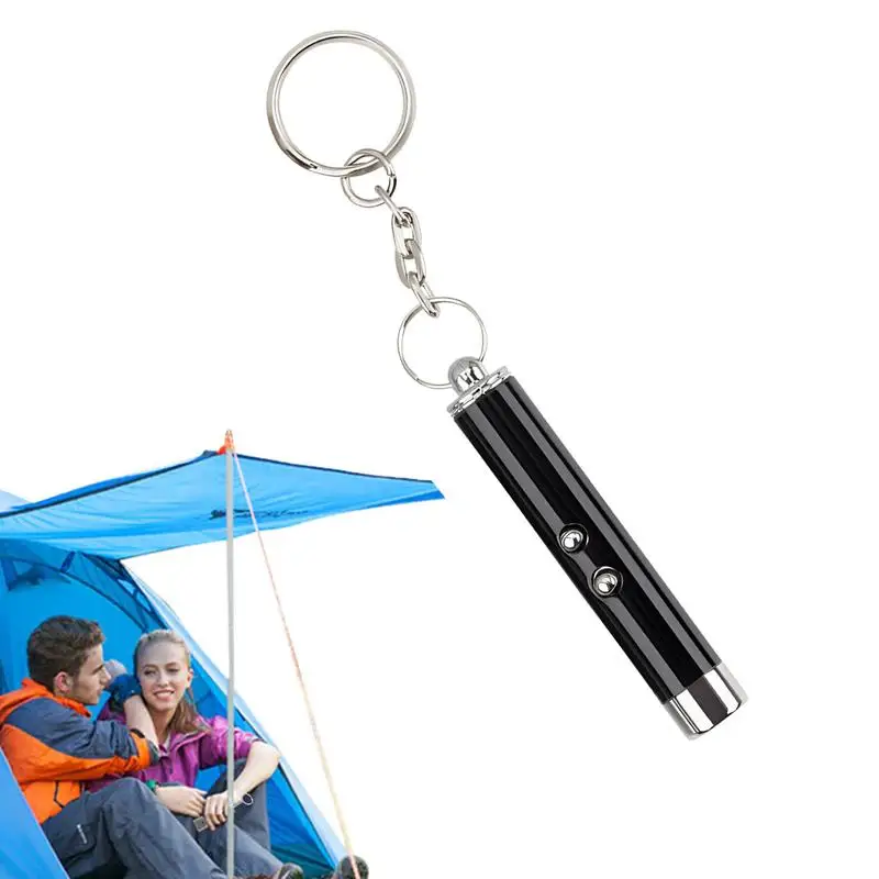 Portachiavi torcia tascabile Mini portachiavi luce piccola luce da campo portachiavi torcia Super Bright Pen Light Outdoor Light