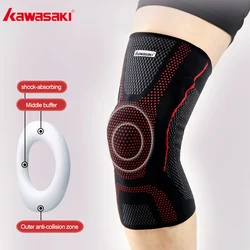 Kawasaki Gym Knee pad Professional Spring Support Knee Pads With Breathable Design Sports Knee Pads