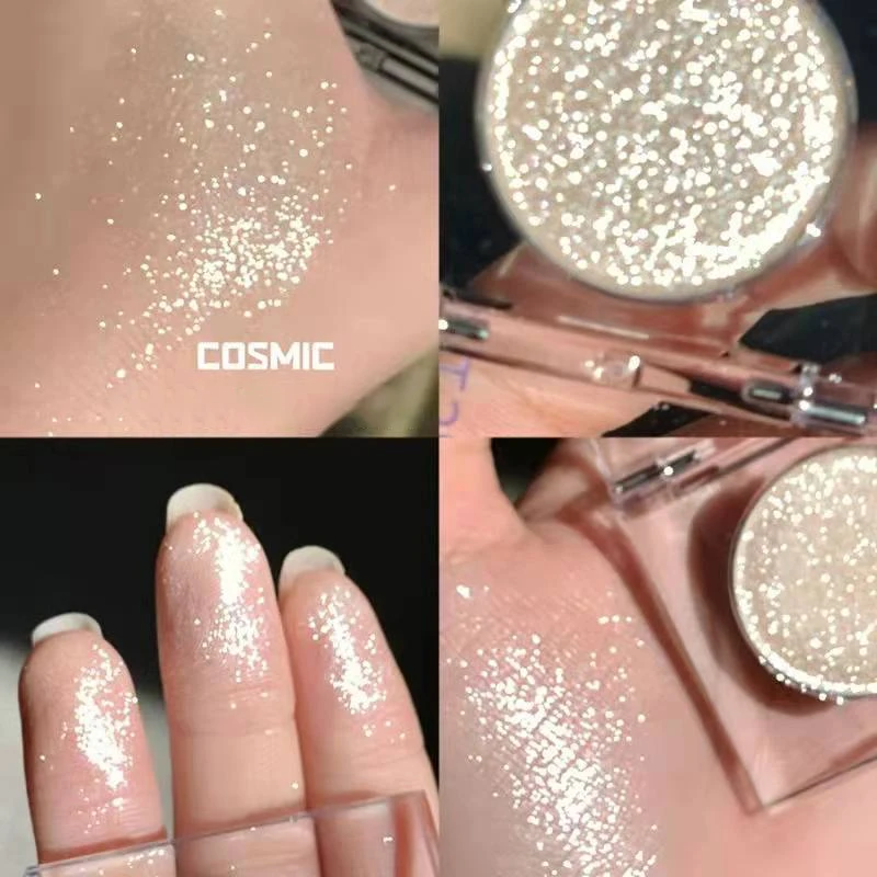 Glitter Eyeshadow,Highlighting,Cowherd & Weaver Girl Sparkling Powder,Long-Lasting,Shimmer Makeup For Eyelids & Cheekbones
