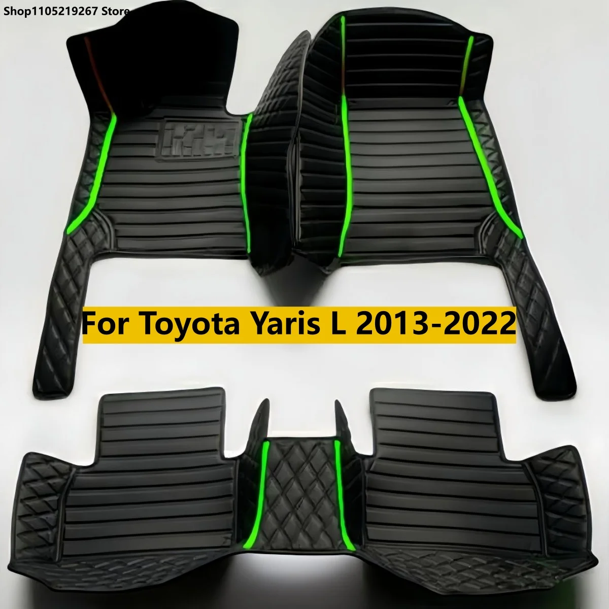 

Car Floor Mats For Toyota Yaris L 2013 2014 2015 2016 2017 2018 2019 2020 2021 2022 Carpets Rugs Foot Pads Accessories