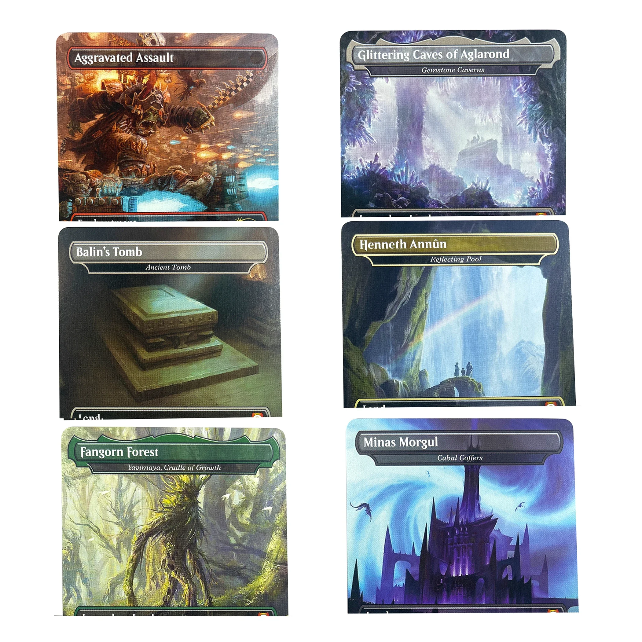 

Aggravated Assa SLD Bali Tomb Delighted Hal Dol Am Glittering Caves LTC Holo TCG Cusom English Card Quality Board Trading Card