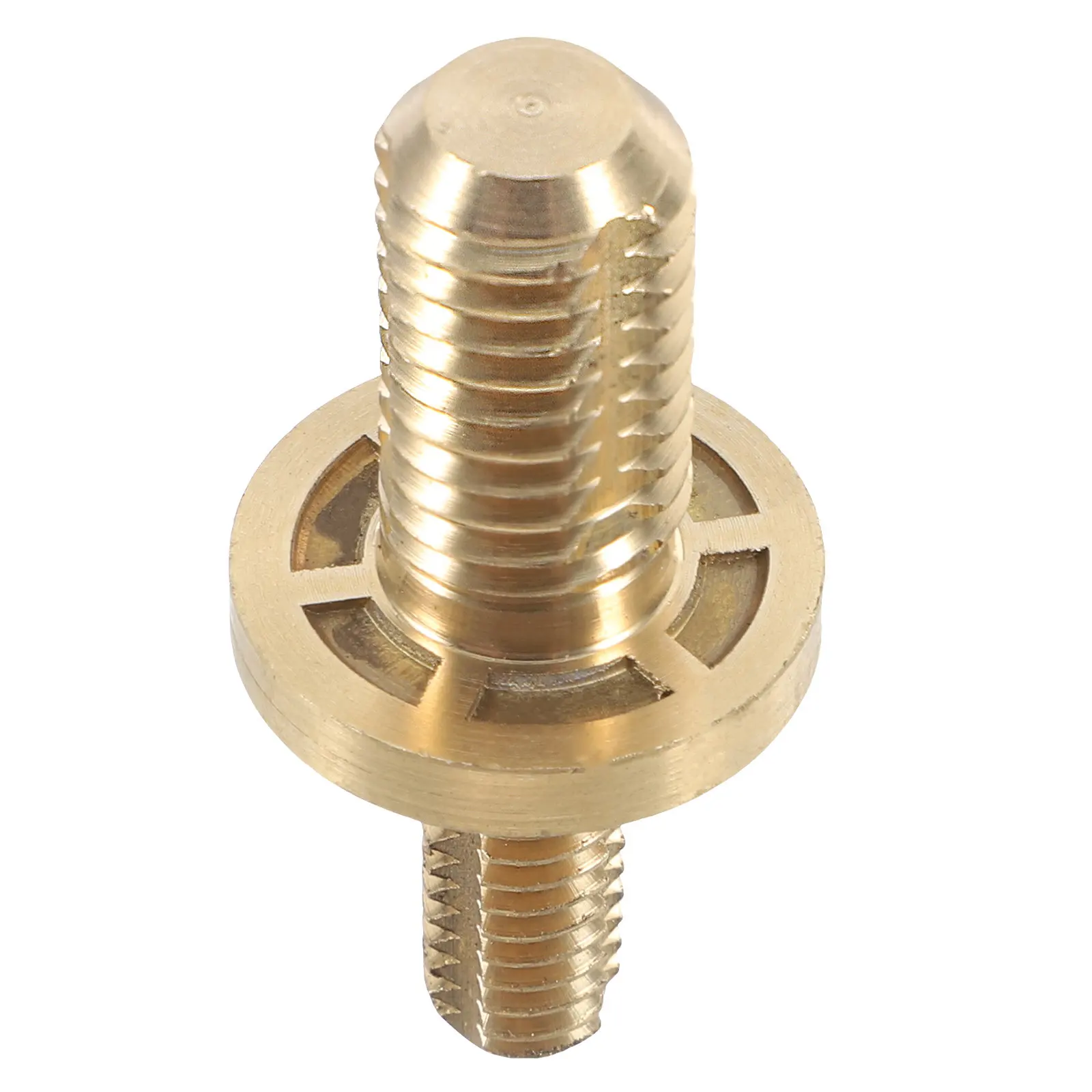 

Copper Interface Handle Pool Cue Screw Extension Brass Joint Pin Connector Walking Cane Style for Billiard Accessories