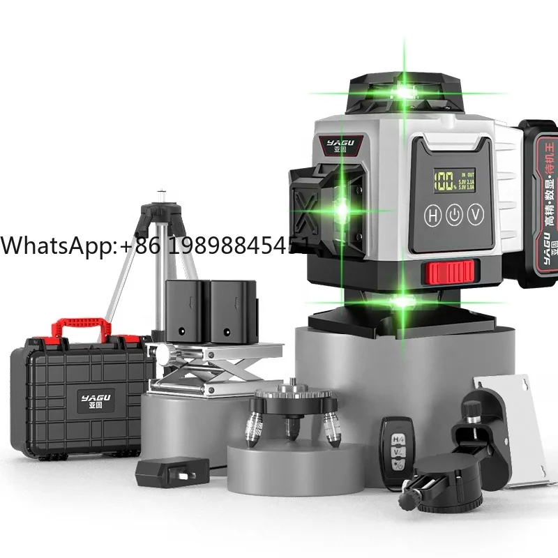 

Durable and High-Precision Portable Laser Level