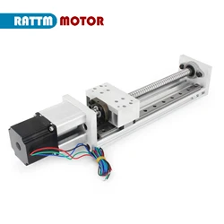 ZBX80 Travel Stroke 300mm CNC X Y Z Axis Linear Stage Motion Actuator Cross Sliding Table + Nema23 Stepper Motor