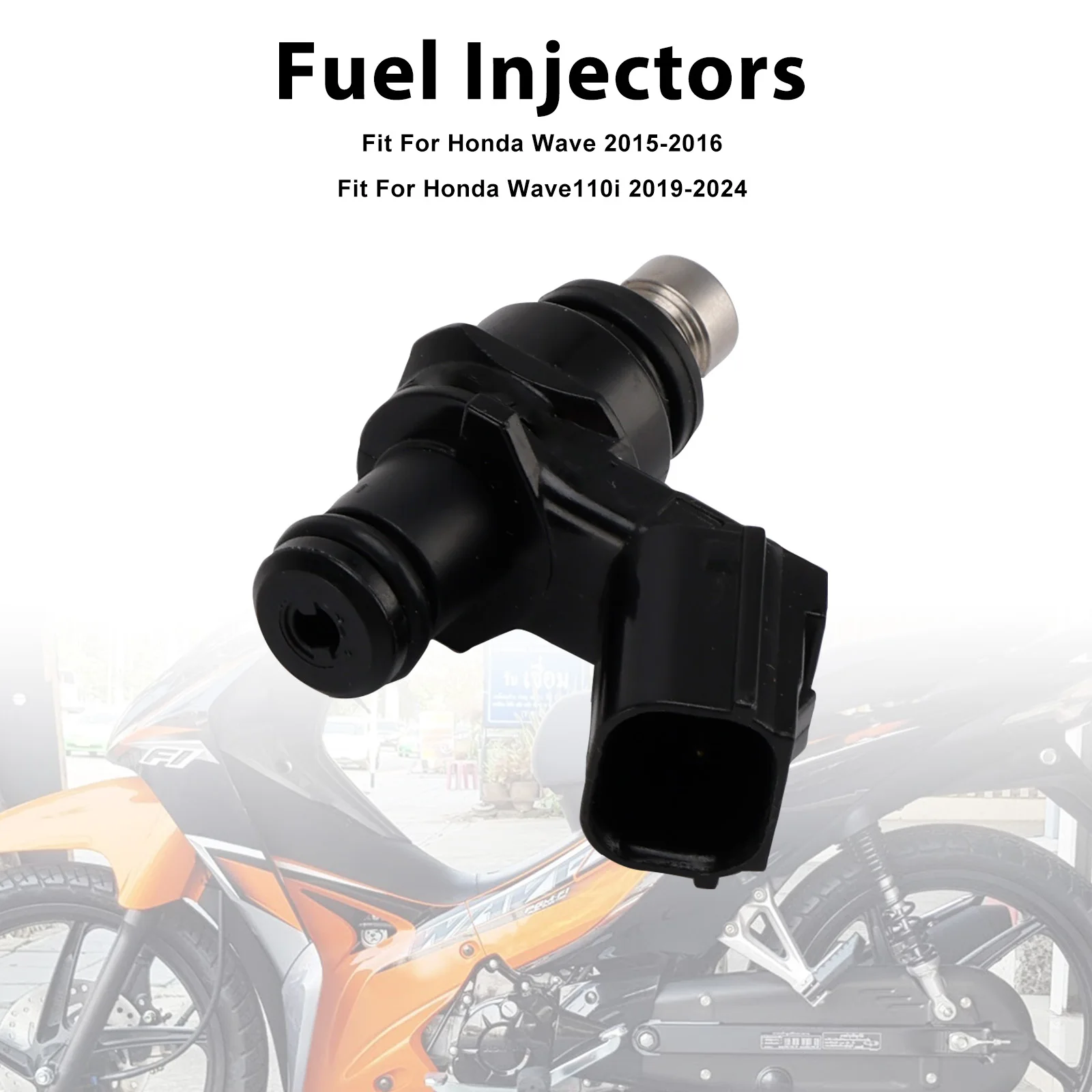 Inyectores de combustible Topteng 16450-K76-T61 para Honda Wave 110 Monkey Grom 125 Super Cub 2019 2020 2021 2022 2023 2024