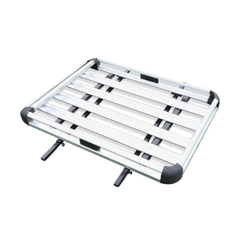 Car Roof Rack Double Layer Luggage Rack Thickened Aluminum Alloy Travel Rack