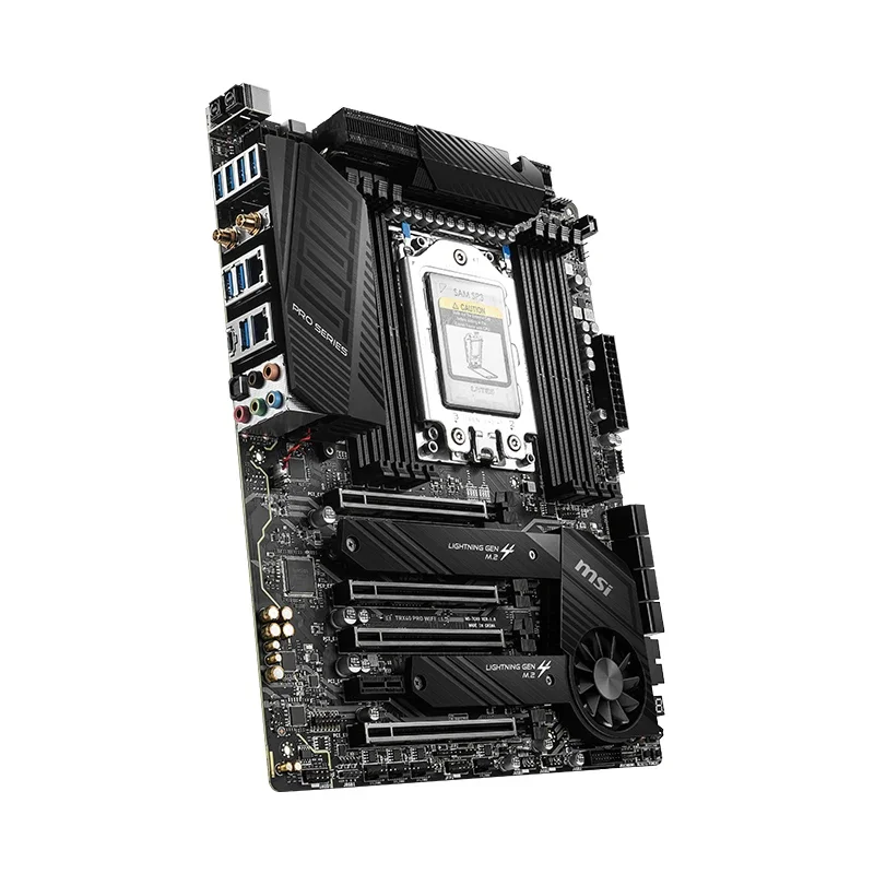 MSI PRO TRX40 PRO WIFI sTRX4 AMD TRX40 SATA 6Gb/s ATX AMD Motherboard