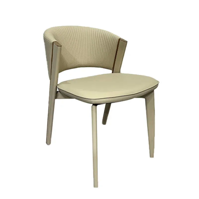 Dining chair simple backrest stool island table chair Internet celebrity hotel negotiation dining table chair