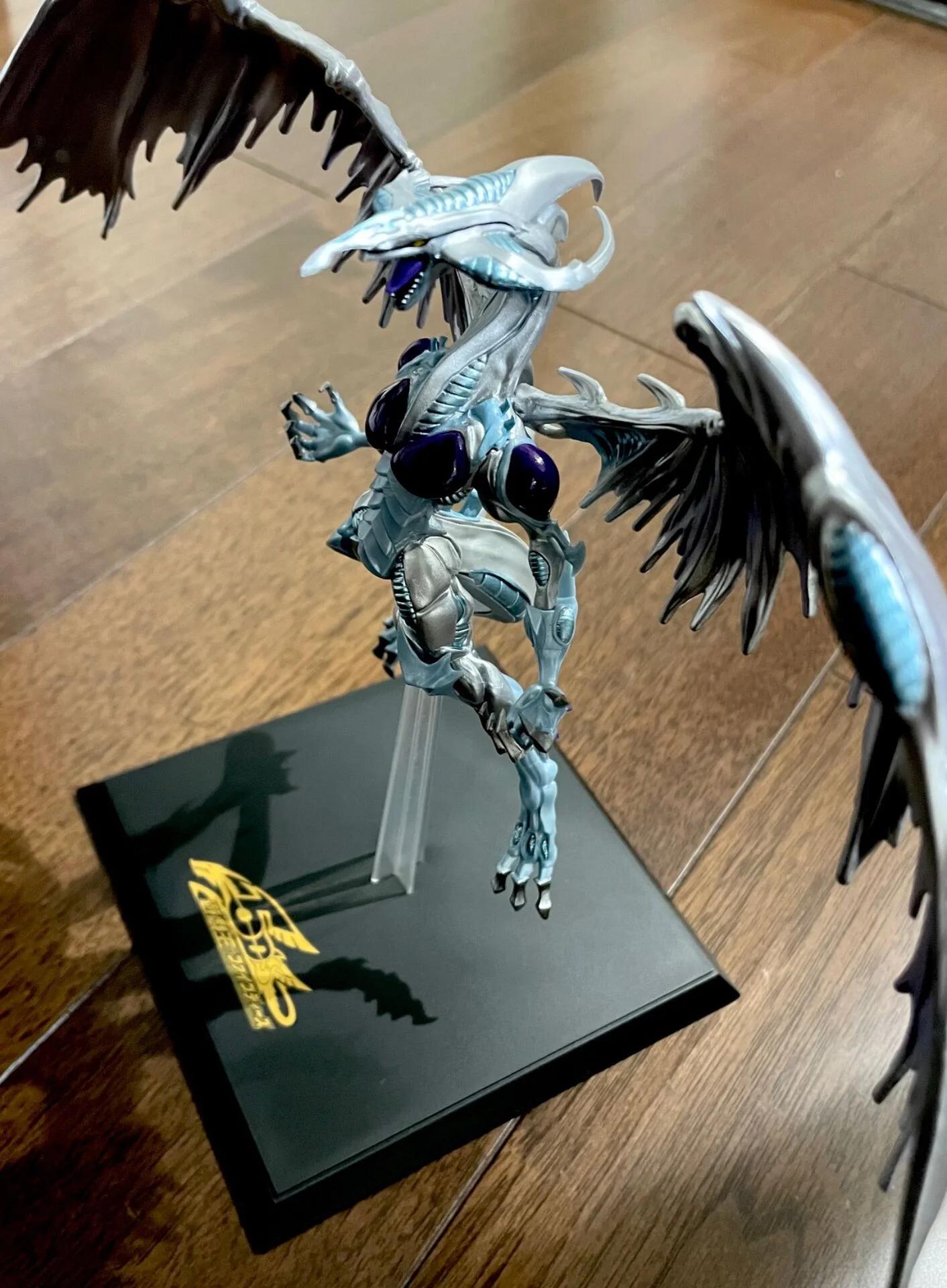 الأصلي يو غي أوه! 5D's Stardust Dragon Action Figure Konami Prize Collection Monsters LEGION PVC Model Collection Doll