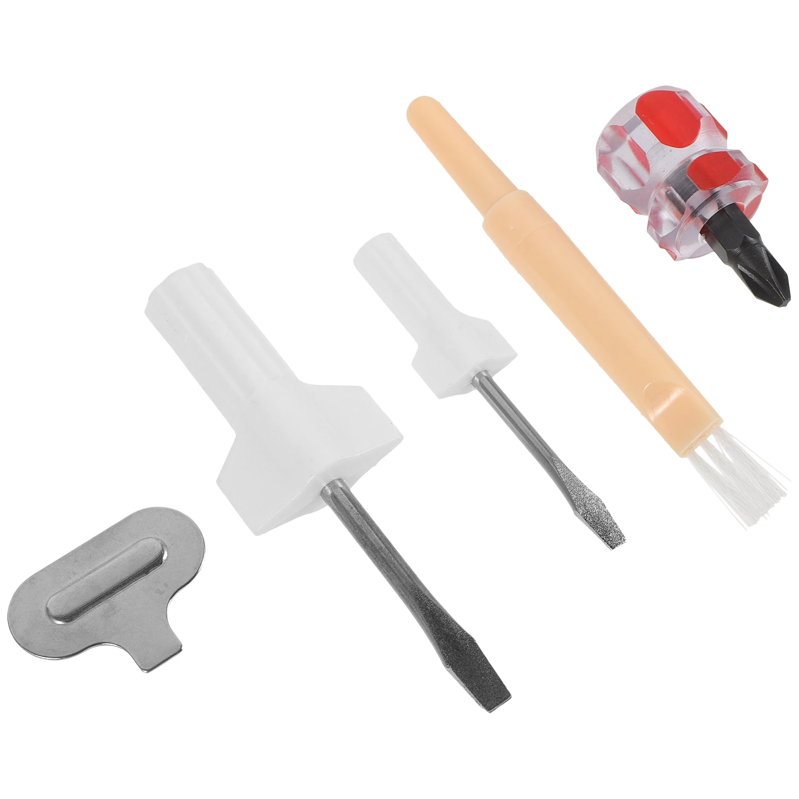

1 set 1 Set Machine Repair Kit Sewing Screwdriver Maintenance Tool Household Sewing Supplies Metal Plastic Durable Angled Short