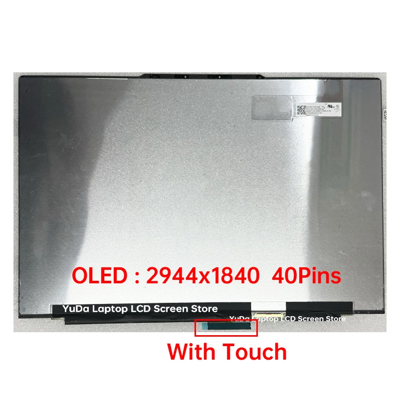 14.5 Inch Laptop LCD Touch Screen For Lenovo Yoga Slim 7 14APU8 Type 83AA Display Digitizer Assembly Replacement OLED 2944x1840
