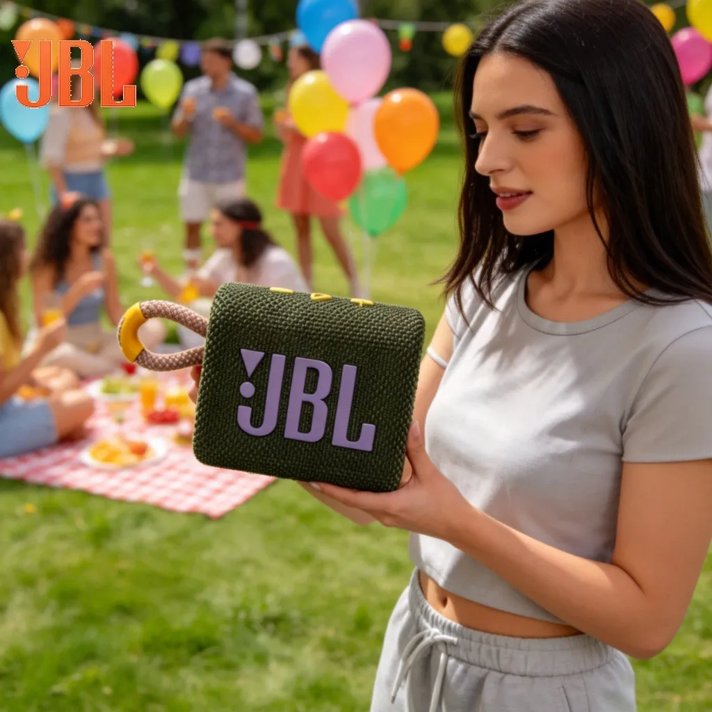 JBL GO3 3rd Gen Mini Bass Waterproof Portable Wireless Bluetooth Speaker for Outdoor