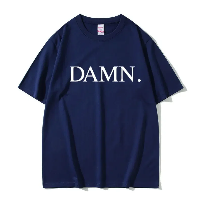 Rapper kendrick lamar damn mesmo gráfico t camisa verão das