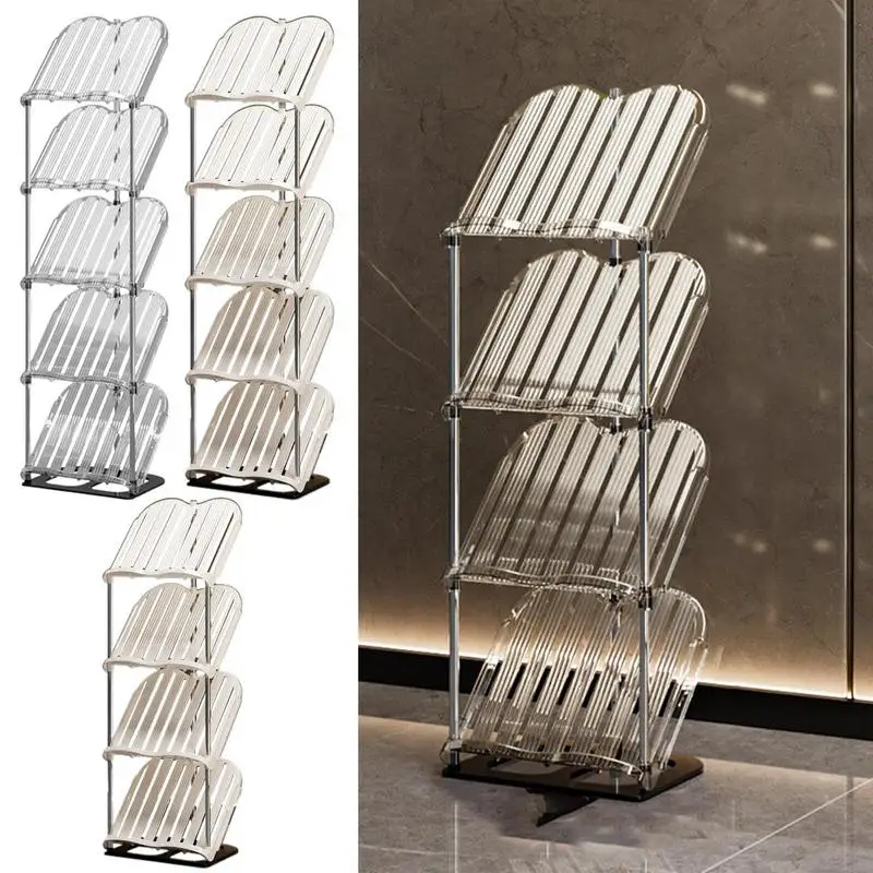 

Standing Sneaker Rack Multi-Tier Sneaker Storage Stand Holder Shoe Organization Shelf For Closet Nearby Entryway Dormitory Patio