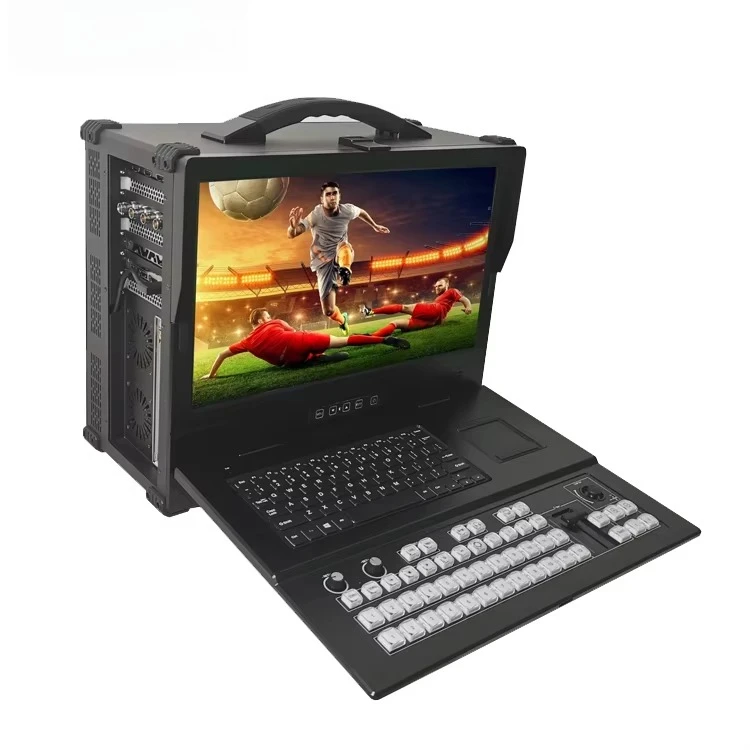 

Live Streaming Encoder Machine For Broadcast Video Switcher Mixer Essential Radio & TV Broadcasting Equipment