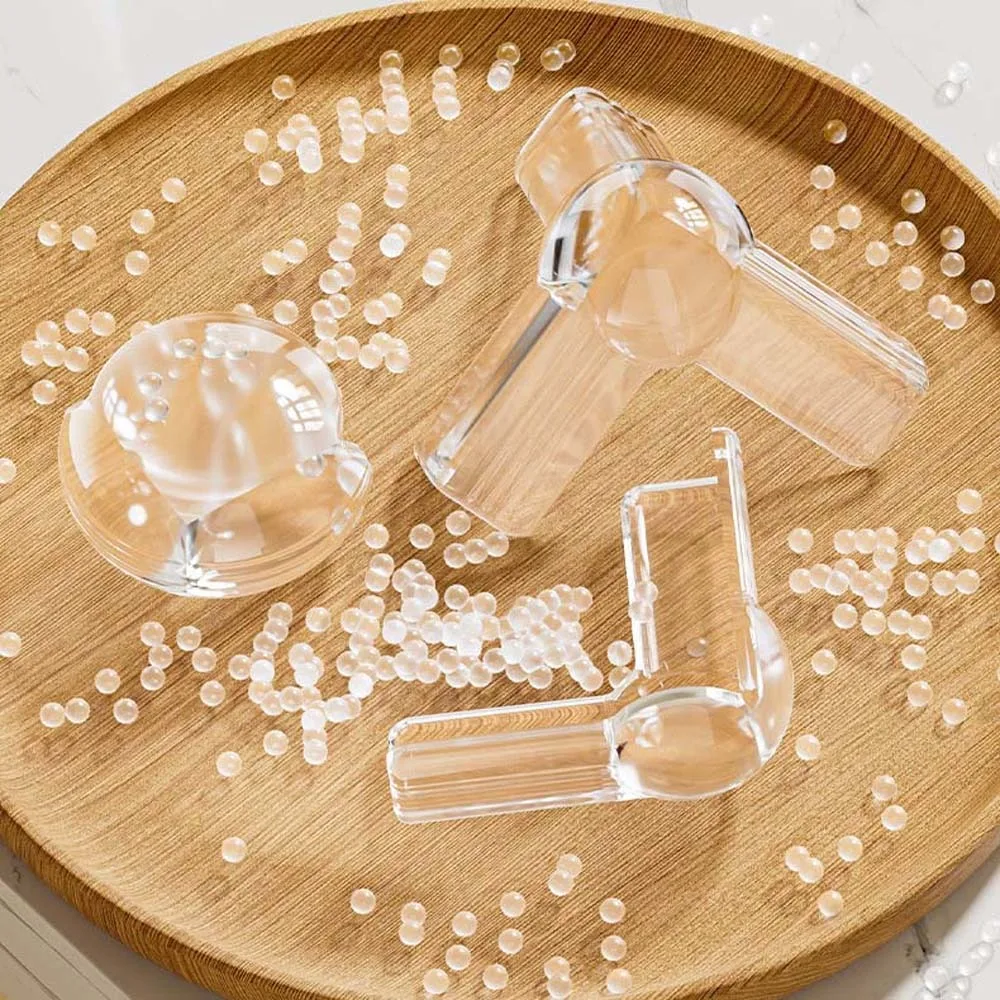 12 teile/satz Airbag Silikon Rand Ecke PVC doppelseitiges Klebeband Tisch Ecke Schutzhülle Transparent Beige