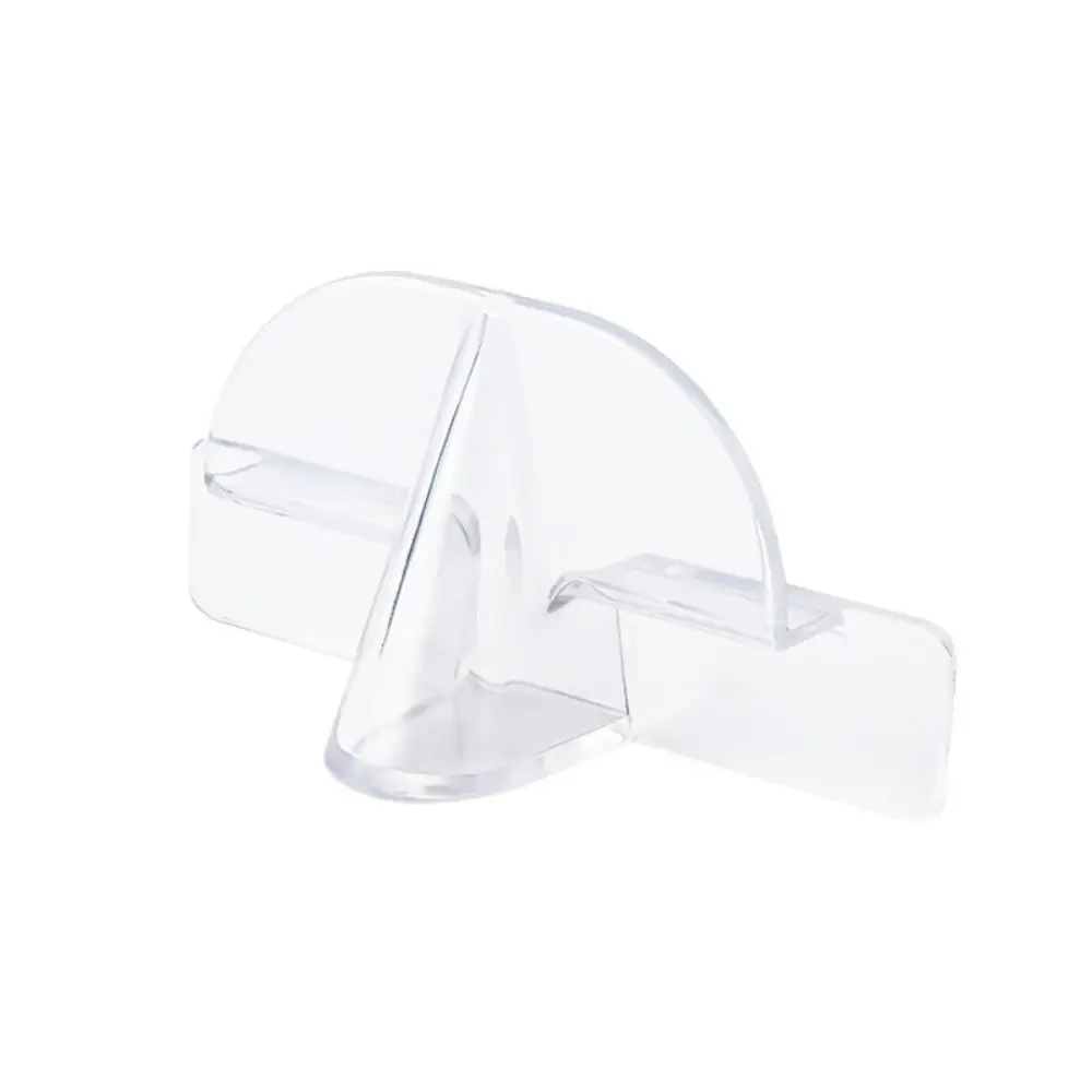 2 قطعة نظارات بلاستيكية تخزين الرف شفافة الحائط نظارات الشمس عرض حامل لكمة خالية الفضاء إنقاذ مكبرة المنظم