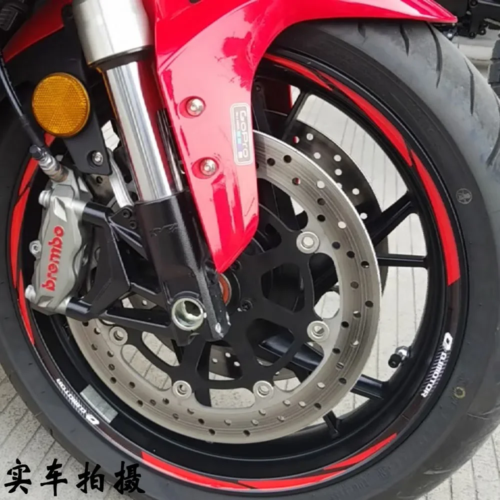 For QJMOTO SRT750 750SRT SRT 750 QJ MOTOR Motorcycle Wheel Rim Sticker Stripe Decal Tape Accessories