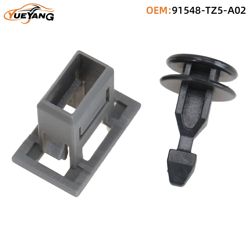 YUEYANG 91547-TZ5-A02 Engine Bulkhead Cover Striker Retainer Clip For Honda Car Accessories 91548-TZ5-A02