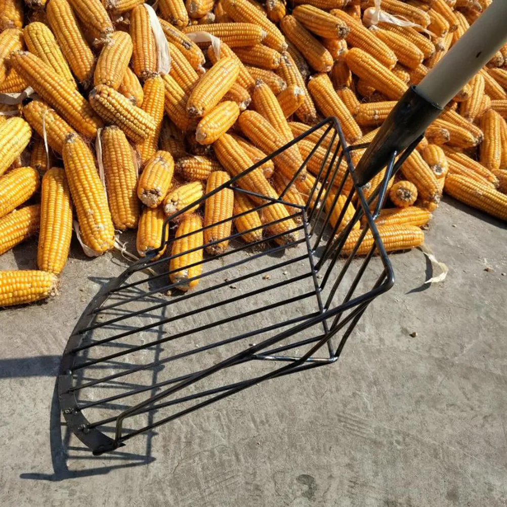 

1Pcs Premium Corn Shovel Heavy Duty Farm Shovel Ergonomic Lightweight Maize Spade for Collecting Harvesting Grain Farming Tools