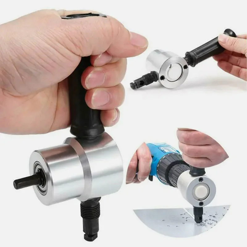 

Модификация дрели, железный лист, резка листового металла, ручные инструменты, ножницы для листового металла, можно разрезать кривую, открывалка для круглых отверстий