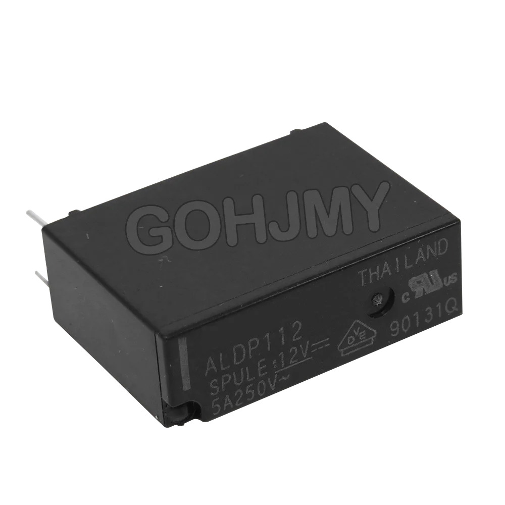 5PCS ALDP105 ALDP124  ALDP112 4PIN 5A 250V 24V 5V 12V Power Relays Replaceable HF46F-024-HS1 G5NB-1A-E New relay  
