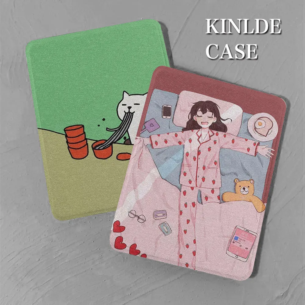 kindle case paperwhite12th generation 2024 basic 11th Convenient to hold in hand case for 2022 Silicone soft shell