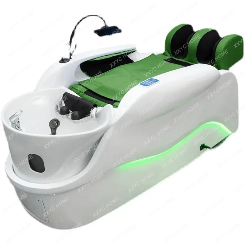 ss D Automatic intelligent shampoo bed Electric shampoo bed Hair salon Multifunctional flush massage integrated bed