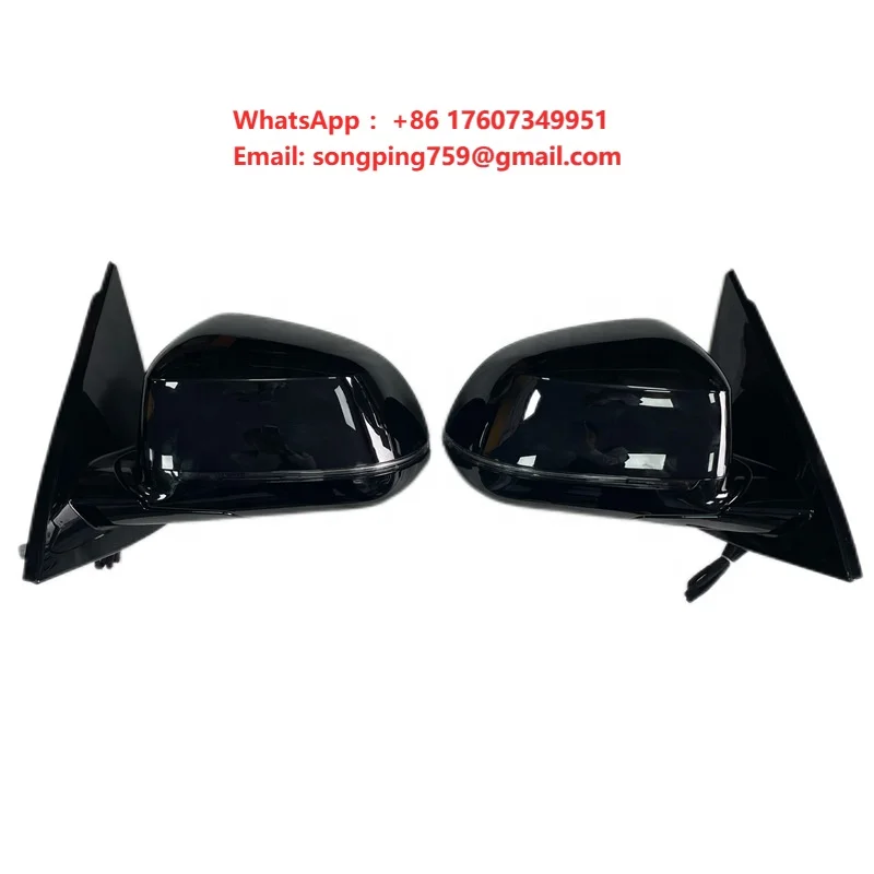 Auto Parts for X5 Left Right Automatic Foldable Rearview Mirrors Assembly Reflective Outdoor Left Right Mirrors for Reversing