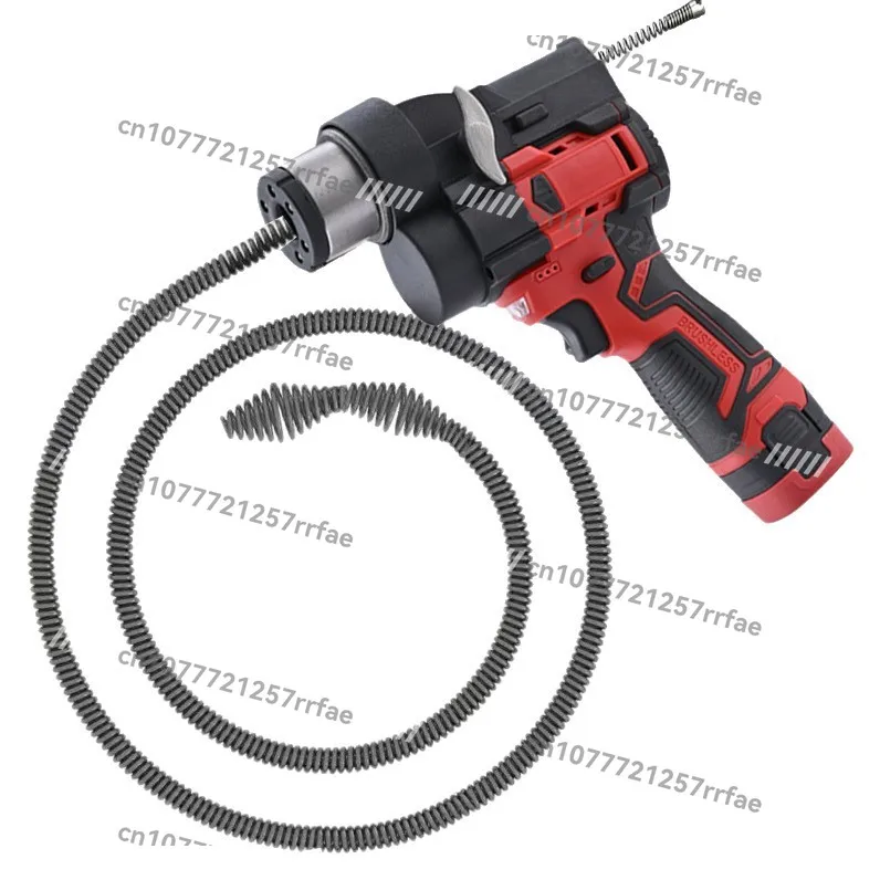 

Electric pipe dredger, toilet kitchen floor drain clogging dredging tool, sewer dredging artifact