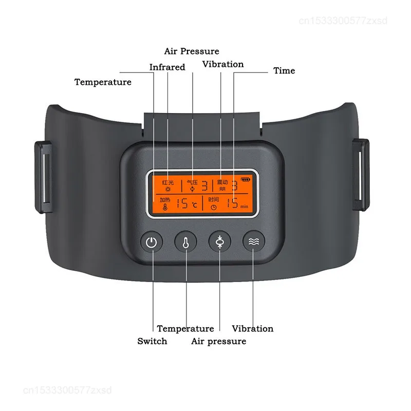 Youpin Pangao Intelligente Knie Massager Luchtdruk Massage Infrarood Verwarming Trillingen Fysiotherapie Instrument Voor Pijnverlichting