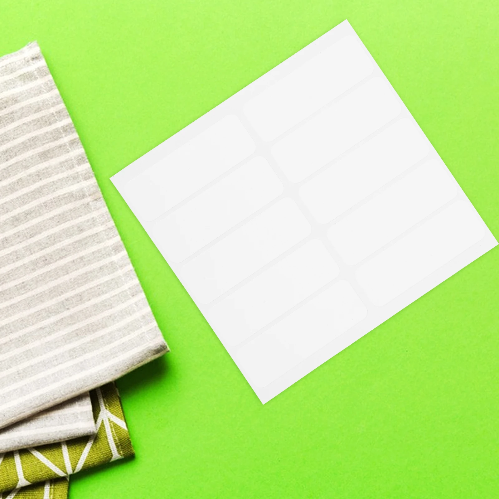 

20 шт. записываемые этикетки для утюга на ткани, пустые именные бирки для одежды, прачечной, кормления, домашнего офиса, этикетки для одежды для одежды