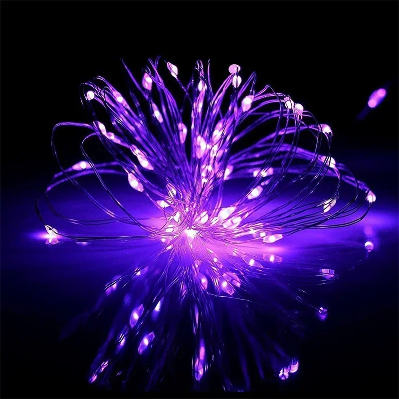 20 m USB-LED-Lichterkette, Lichterkette, warmweiße LED-Lichterkette für Weihnachten, Hochzeit, Party, Zuhause, Urlaub, Dekoration