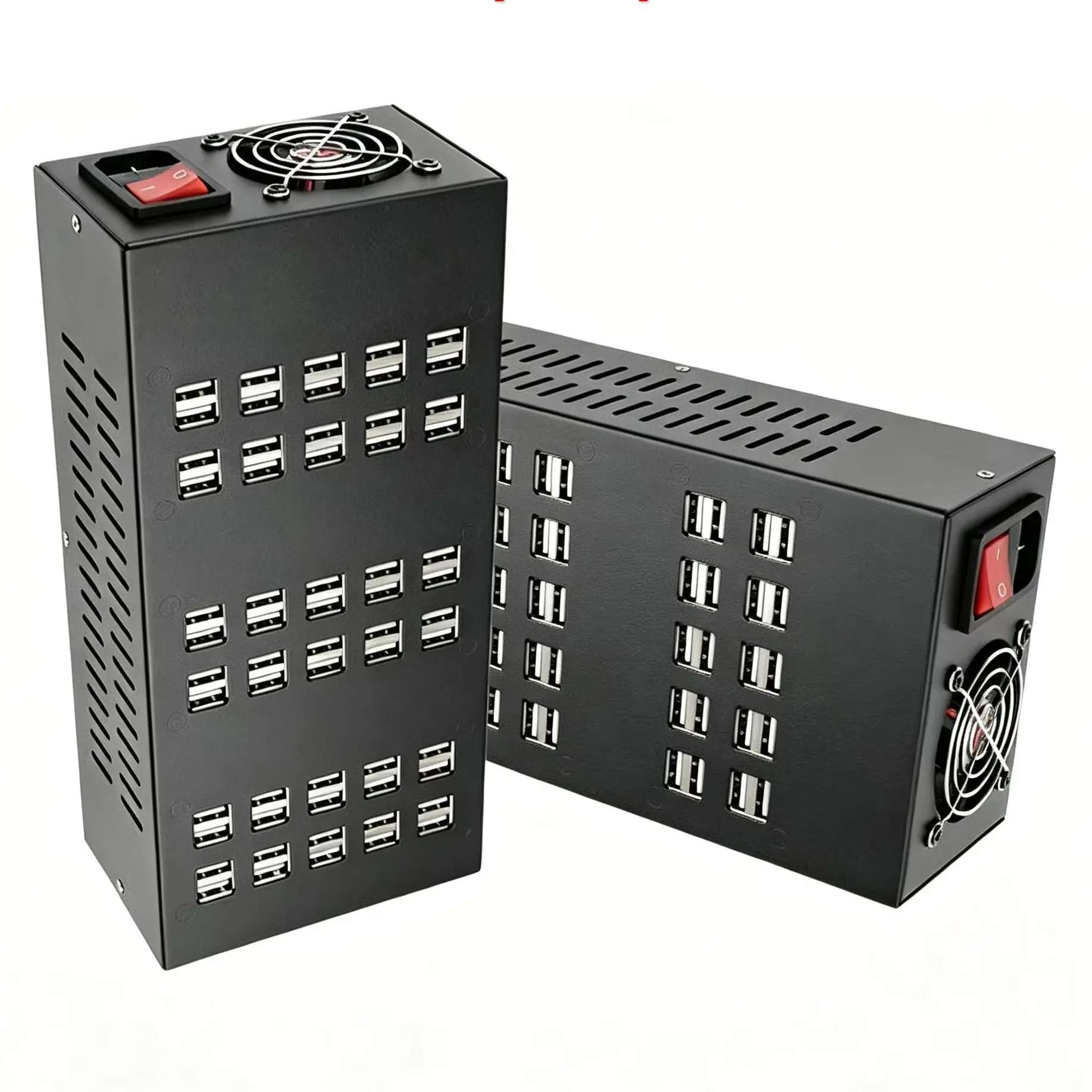 250W 40 USB Charger For Xiaomi Android iPhone Adapter Multifunctional Charging Station Dock Socket cargador