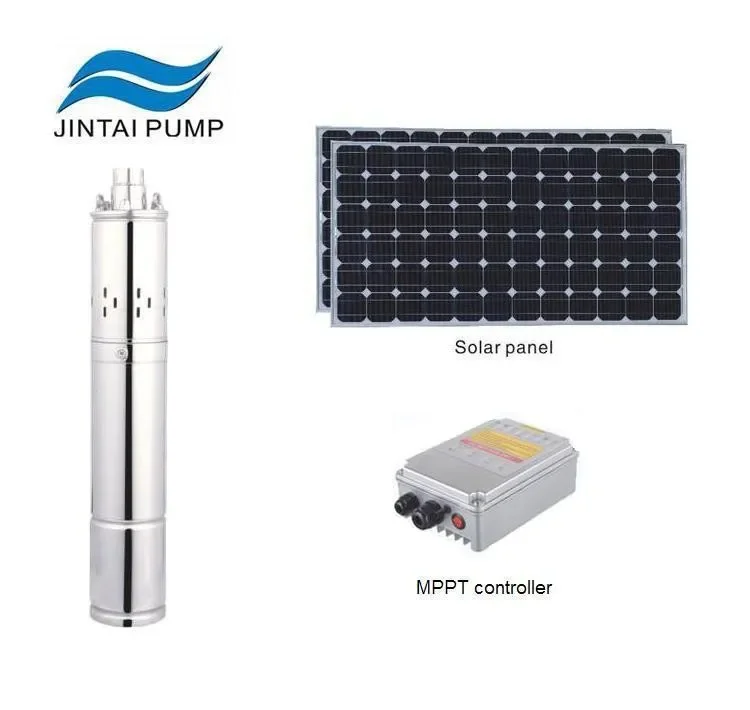 Jintai 4 Inch 5hp 36v High Pressure Submersible Solar Irrigation Well Water Pump Agriculture