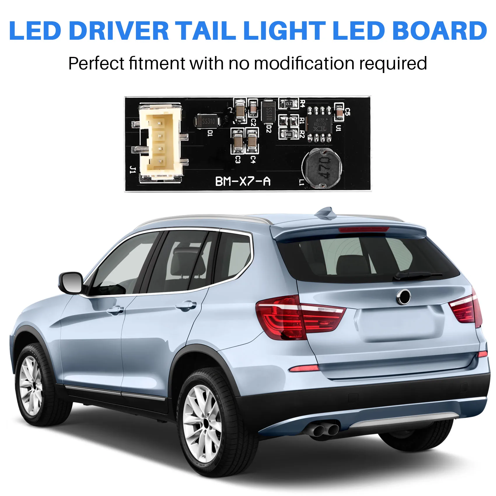 11.112PCS Rear LED Light Repair Replacement Board Tail Lights Led Driver Board Tail Light Chip For- X3 F25 10-17 B003809.2