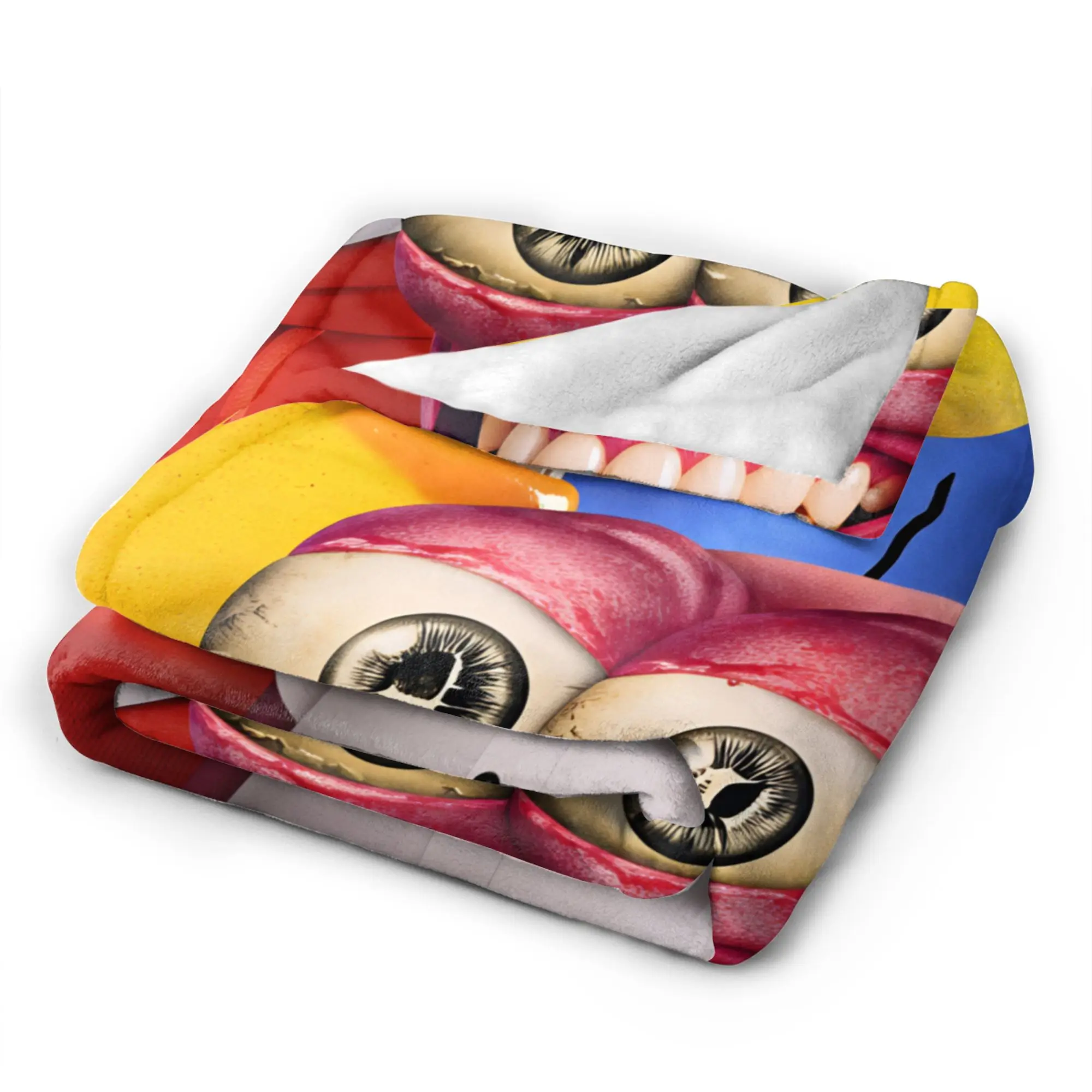 Smiling Friends Pim And Charlie Warm Blanket  Kids Plush Throw Blanket Fluffy Couch Chair Flannel Bedspread Sofa Bed Cover