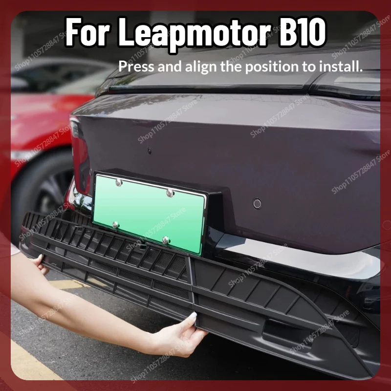 For Leapmotor B10 Front Grille Protector Split Buckle Insect Proof Net Auto Exterior Modification Accessories