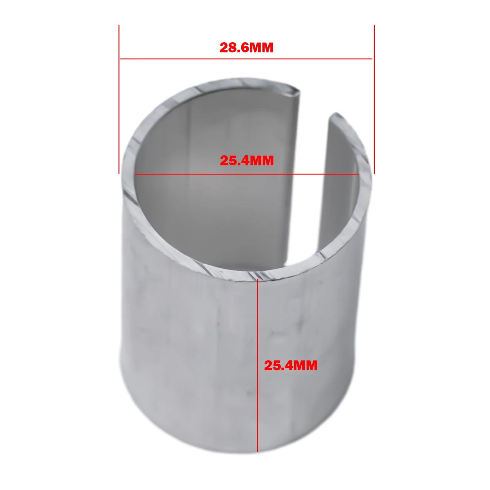 MTB Bike Stem Shim 1 In Steerer To 1 1/8 In Fork 28.6-25.4mm Stem Fork Adapter Gasket For-BMX Road Mountain Bicycle Cycling Part image 6