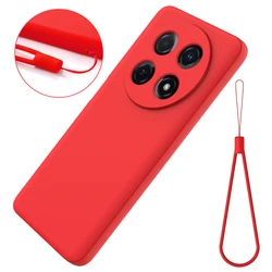 Lanyard Silicone Case For Huawei Nova 13i Skin-feel Ultra-thin Soft Anti-fall Cover For Huawei Nova 13i Shockproof Bumper Funda