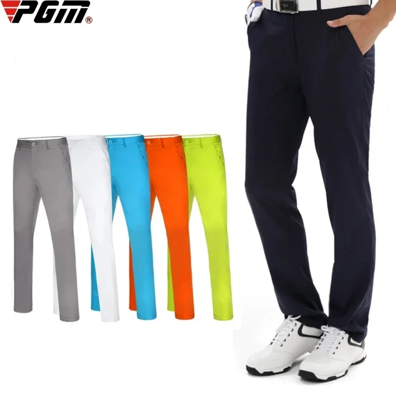 

PGM Authentic Golf Pants Men Waterproof Trousers Soft Breathable Golf Clothing Summer Sizes Xxs-xxxl