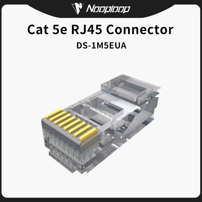 

DS-1M5EUA Hikvision Cat 5e unshielded RJ45 network connector