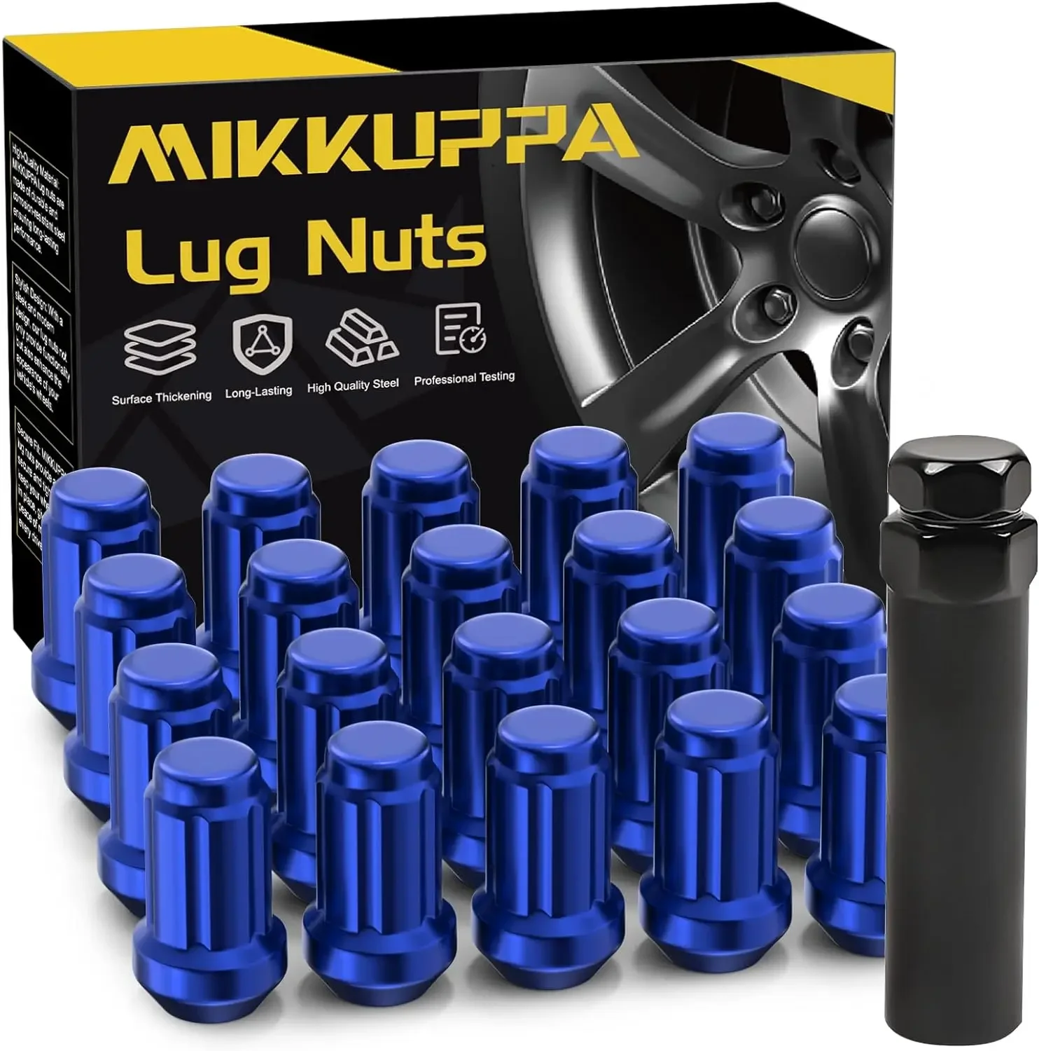 

MIKKUPPA 20PCSM12x1.5 Lug Nuts - Replacement for 1994-2013 Chevy Impala, 1998-2019 Honda Accord/CRV/Civic, 2003-2008 Honda Pilot