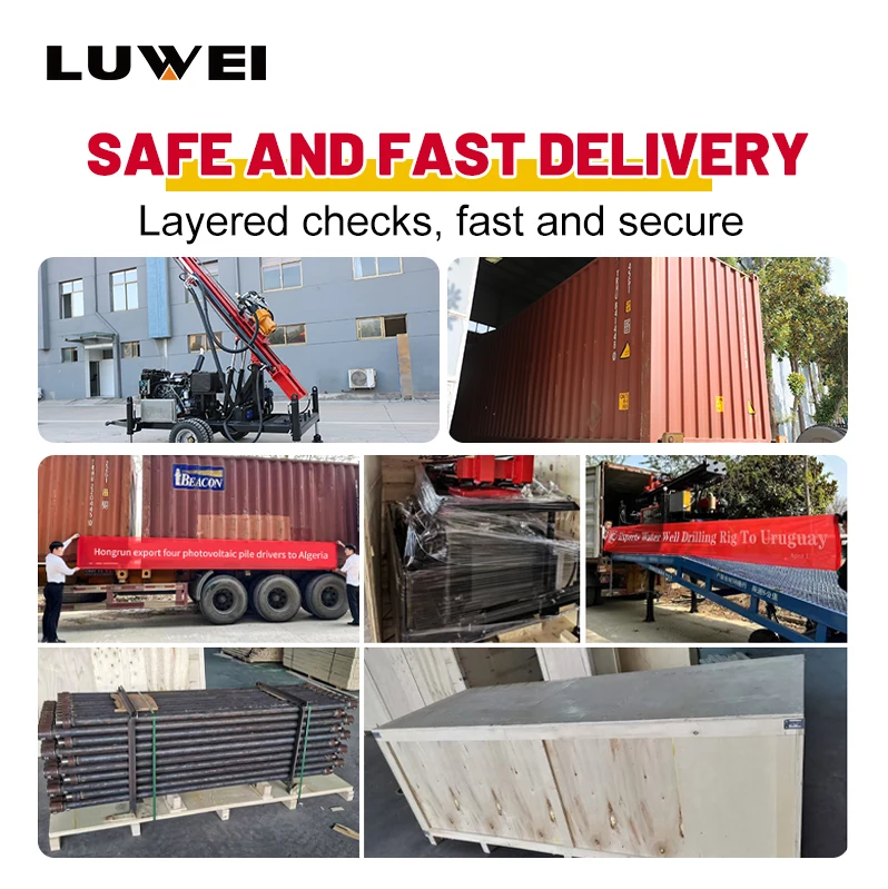 78HP High-Power Deep Well Drilling Rig - Die sel/Gas oline Rotary Head | Municipal Water Borehole Drilling Machine