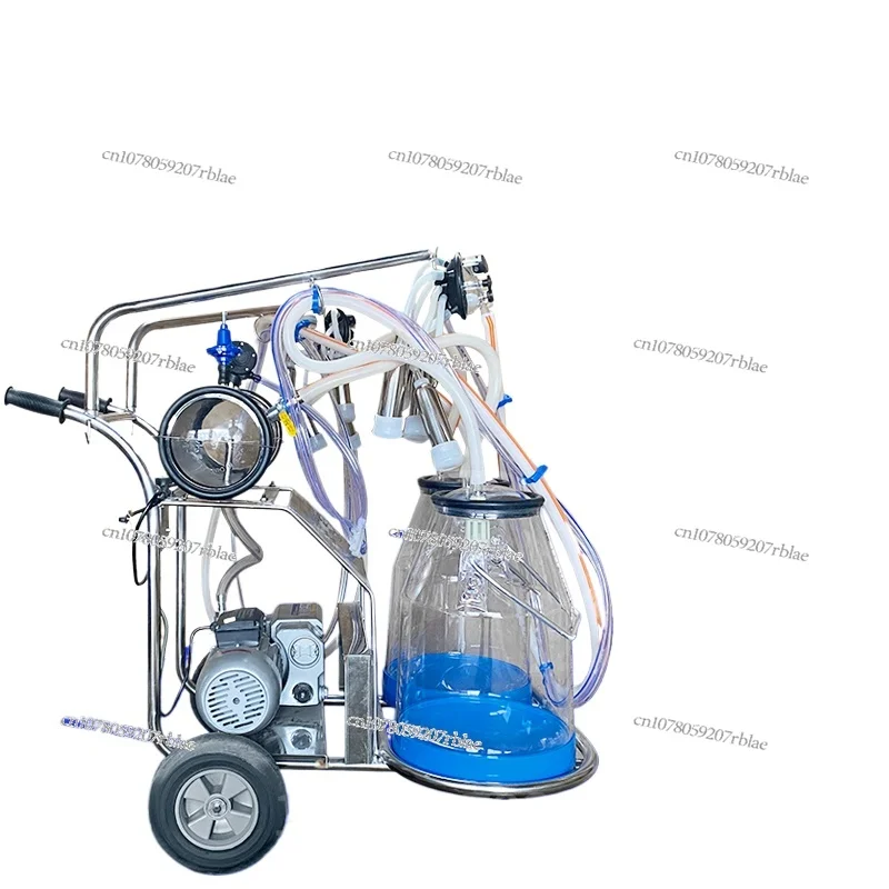 Vacuum Pump Mobile Pulse Type Cow Goats Milking Machine Camel Breast Pump Milker