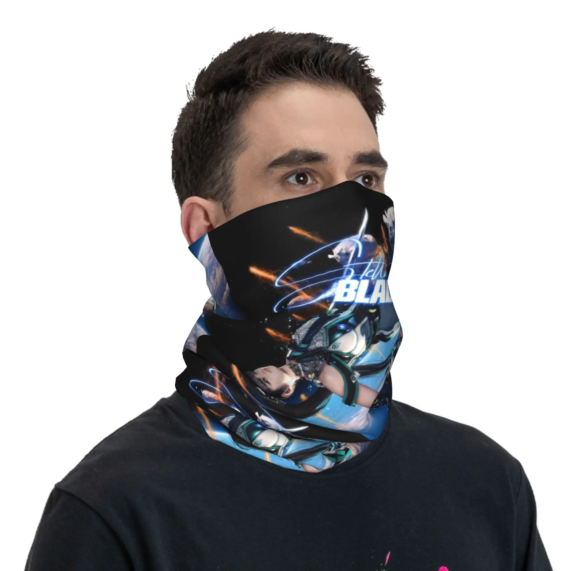 مخصص الكورية عمل مغامرة لعبة Stellar بليد الكرتون باندانا الرقبة الجراب للمشي الصيد التفاف وشاح بالاكلافا أكثر دفئا #5