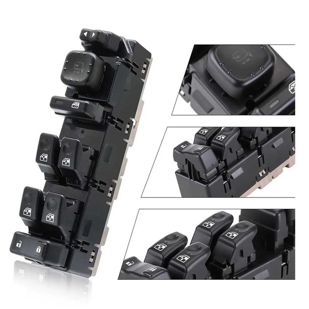 

Power Window Switch 15883320 For Chevy For Cadillac For GMC For Tahoe For Silverado For Sierra For Escalade Left Side Control