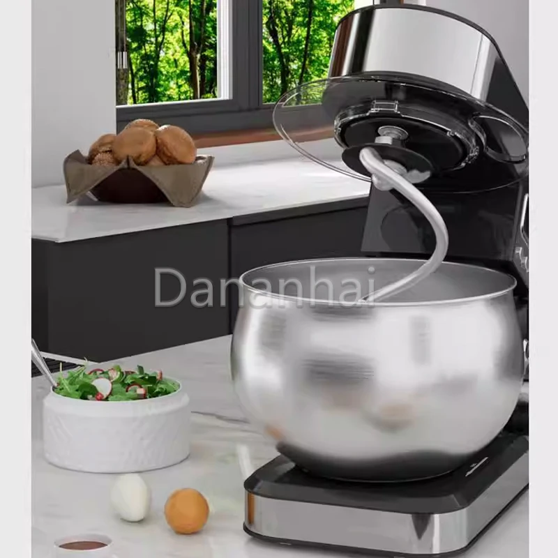 New Hot Selling 1200w Kitchen Mixer, Electric Stainless Steel Filling Mixer, Kneading Machine